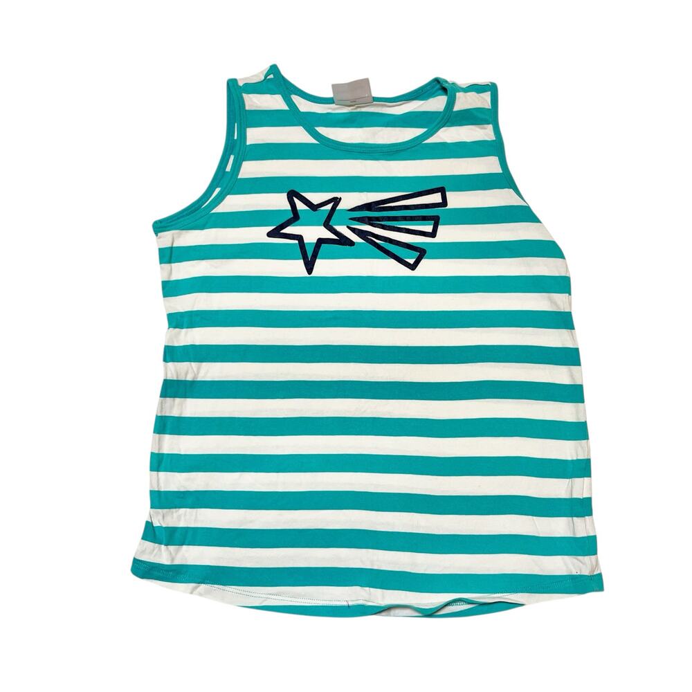 Hanna Andersson Sueded Jersey Art Tank Size 14-16